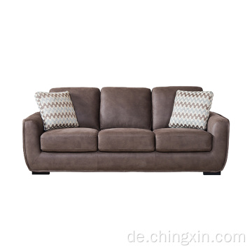 Schnittsofa-Sets Dreisitzer-Wohnzimmer-Sofa-Möbel